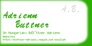 adrienn buttner business card